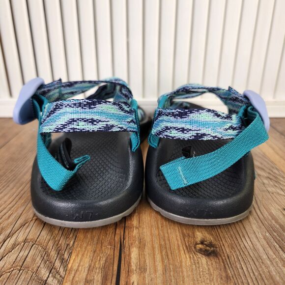 Chaco Z/2 Classic Current Dusty Blu Women's Size 7 Blue Hiking Strappy Sandals - Picture 5 of 12